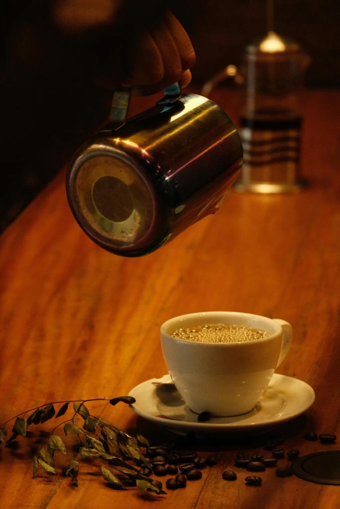 Photo by Alexander Sampietro: https://www.pexels.com/photo/pouring-coffee-in-cafe-22230650/